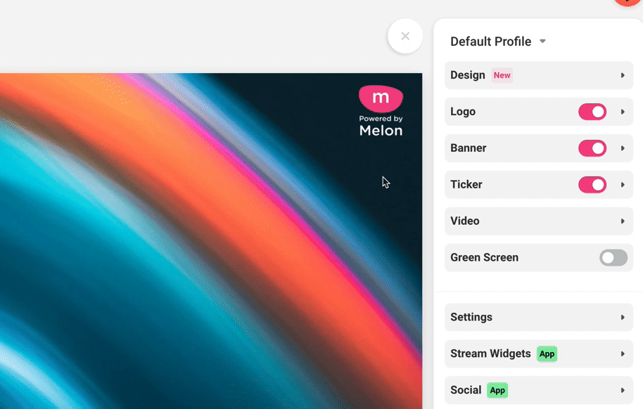 ticker demo